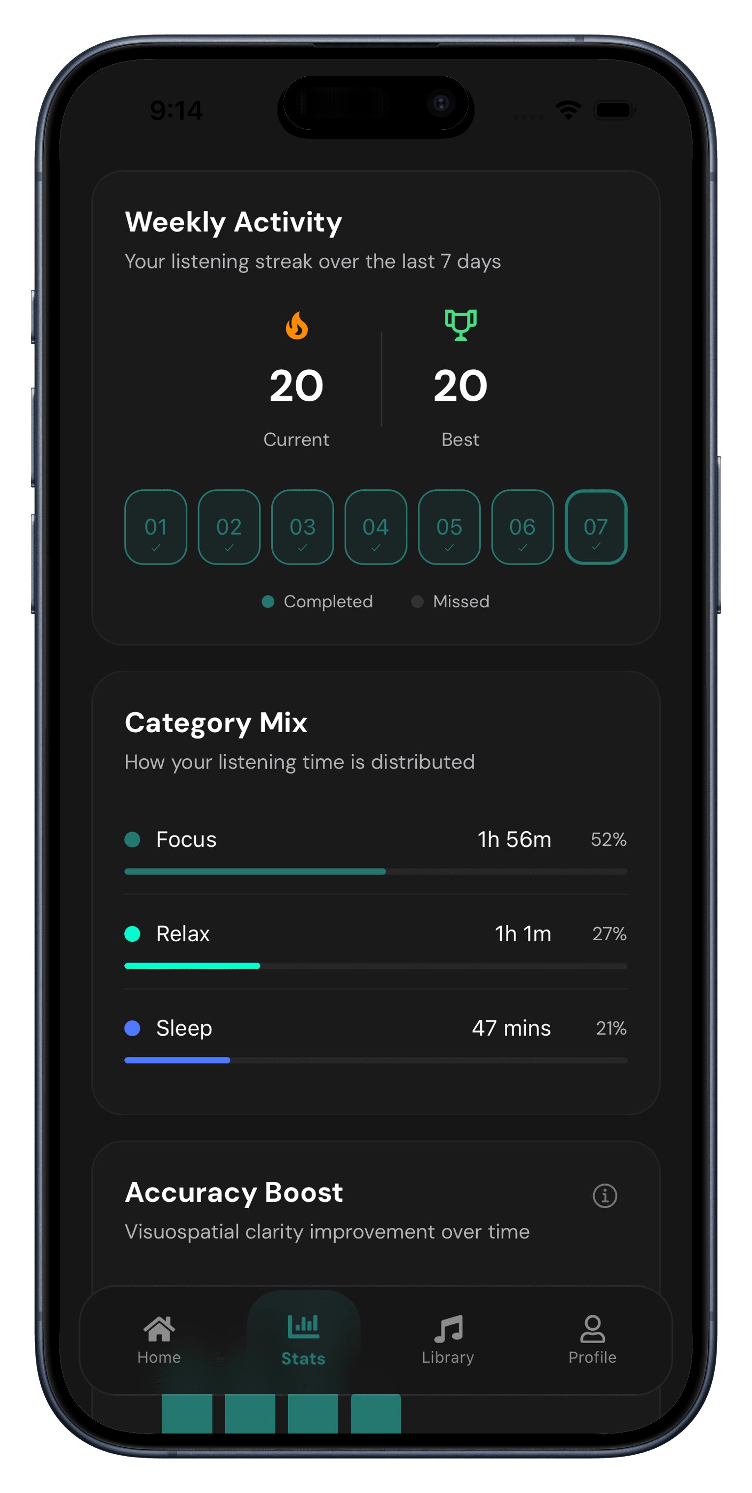 Ozia App Screenshot 2